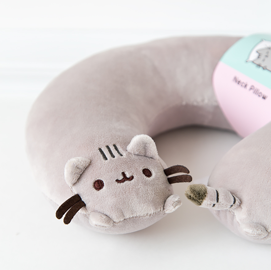 pusheen neck pillow