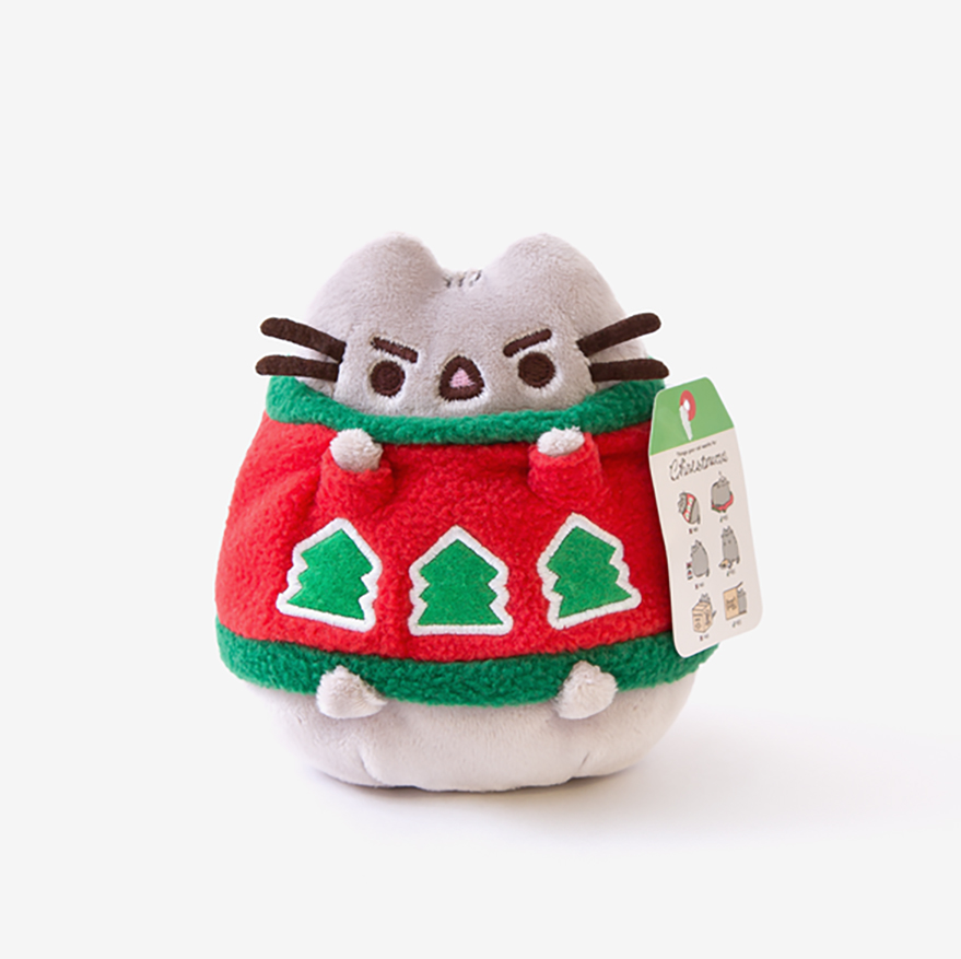 breedte Twee graden Socialistisch Mini Pusheen Christmas Holiday Sweater Plush – mylittleBROWNIE